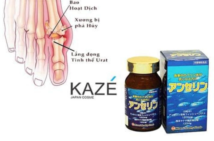 Thuốc chữa trị bệnh gout Nhật Bản