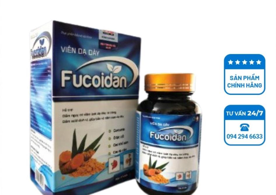 Chữa bệnh dạ dày bằng fucoidan